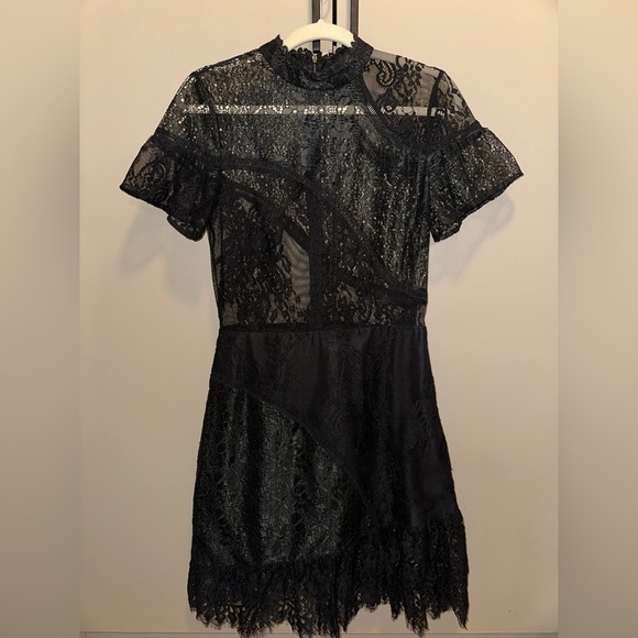 ASOS Dresses & Skirts - NWOT ASOS Black Lace Dress Size US 6